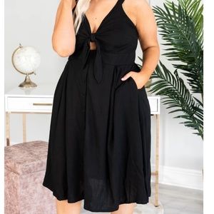 Chic soul black dress